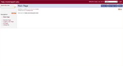 Desktop Screenshot of help.morainepark.edu
