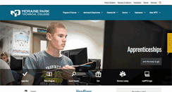 Desktop Screenshot of morainepark.edu